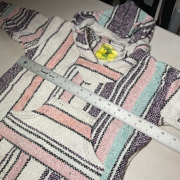 Iguana Jack Girls Pastel Color Pullover Hoodie Size Small - Picture 6 of 7